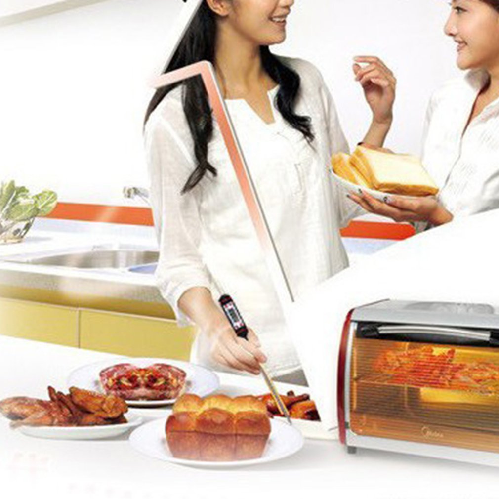 Køkken digitalt madtermometer kødkage slik stege grill spisning husholdnings madlavningstermometer gauge termometer