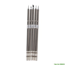 5 Pcs T12 Serie Soldeerbout Tips Voor Hakko FX951 Soldeerstation FM-2027 2028