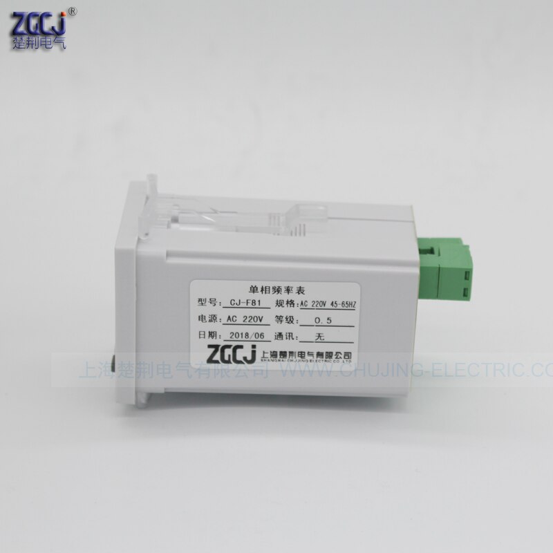 Singal phase 220VAC 45-65Hz digital frequency panel meter 48*48*80mm mini digital Hz meter