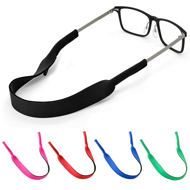 Brillen Houder Band Premium Zachte Neopreen Bril Anti Slip Strap Stretchy Neck Cord Sport Zonnebril Retainer Voor Mannen Wome