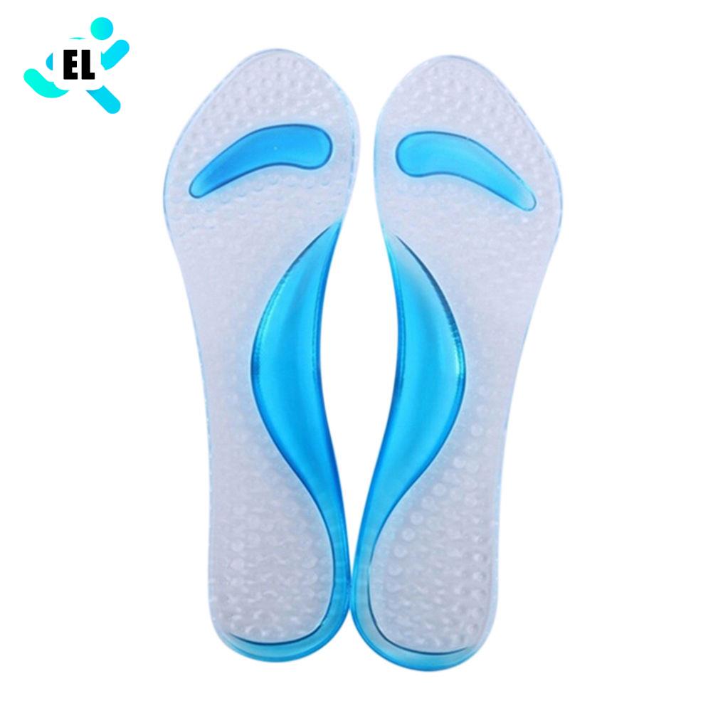 1 Paar Silicone Gel Massage Arch Ondersteuning Inlegzolen Orthopedische Flatfoot Voorkomen Voet Hoge Hakken Schoenen Pad