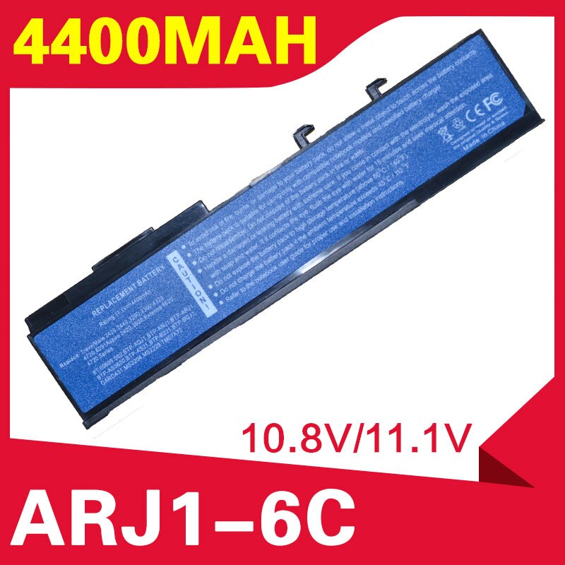 ARyee 5200 mAh 11.1V BATBL50L6H batterij laptop batterij voor Acer