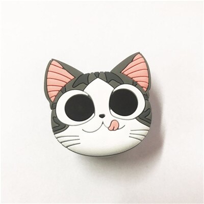 Cute cartoon cat handle bracket airbag bracket mobile phone finger ring bracket suitable for iPhone 11 Huawei Samsung Xiaomi: 6