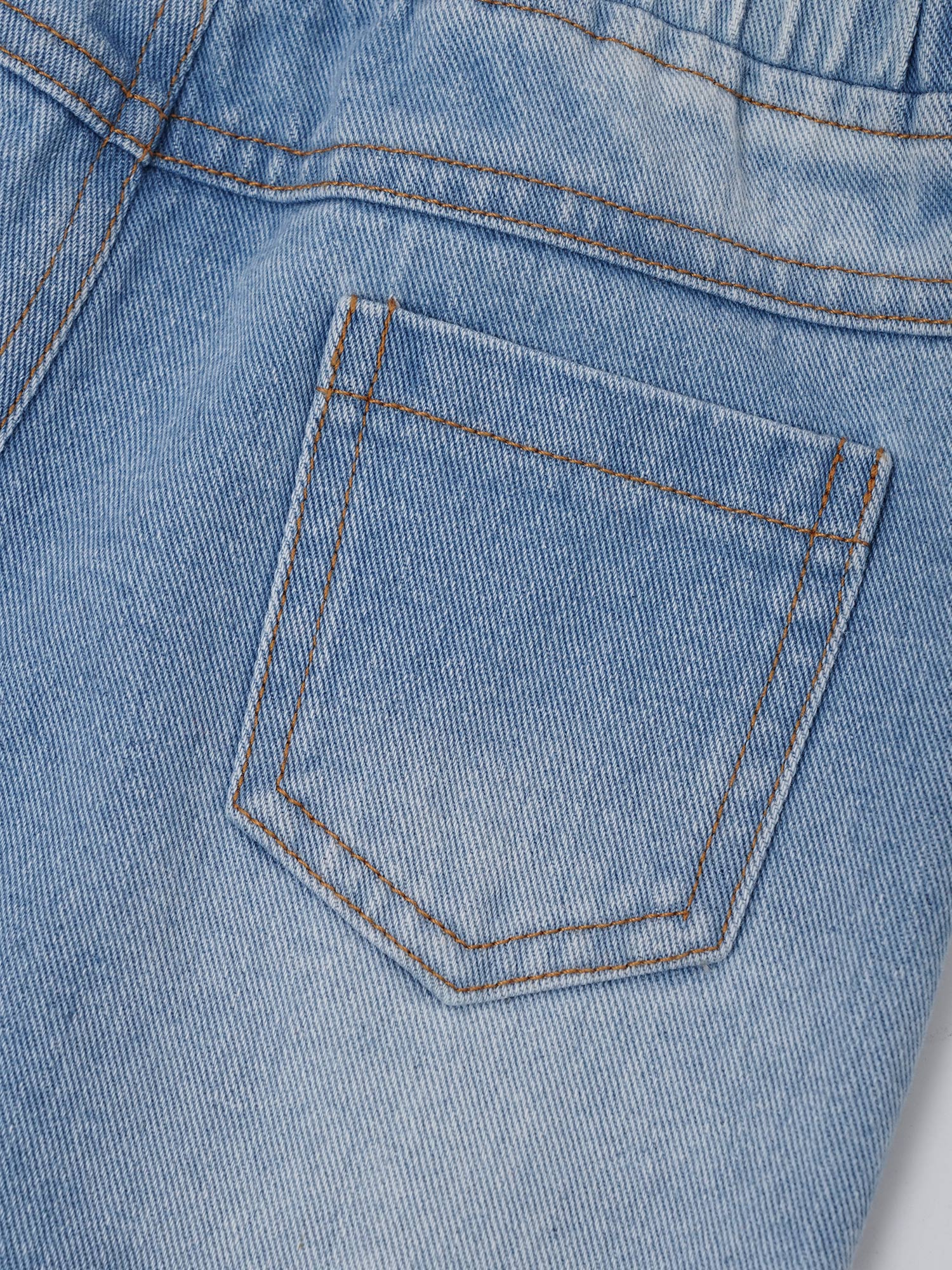 Pantaloni jeans strappati per bambini primavera proprietà bambini per pantaloni larghi in denim scuola ragazze grandi 4 11 12 13 14 anni