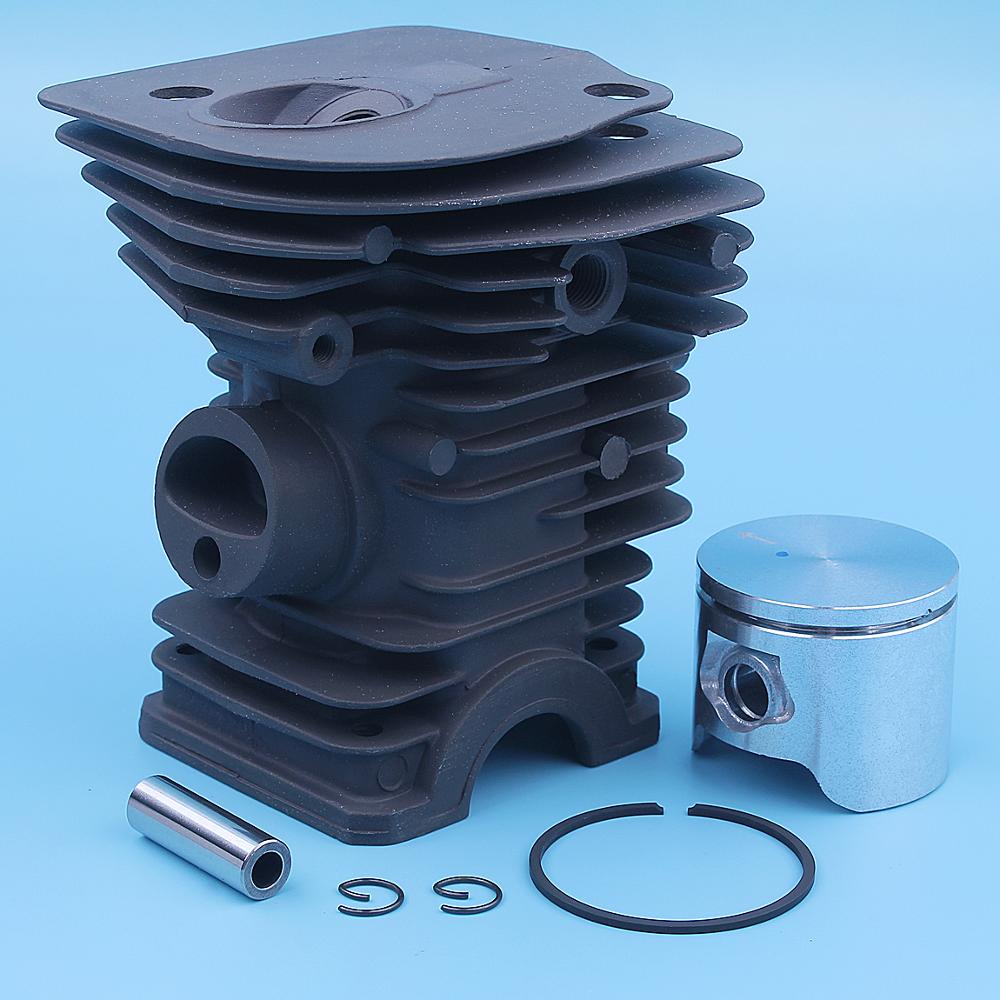 Kit de bague de Piston de cylindre de 44mm pour Husqvarna 350 345 340 tronçonneuse EPA 537253004 537253002 pièce de rechange de remplacement