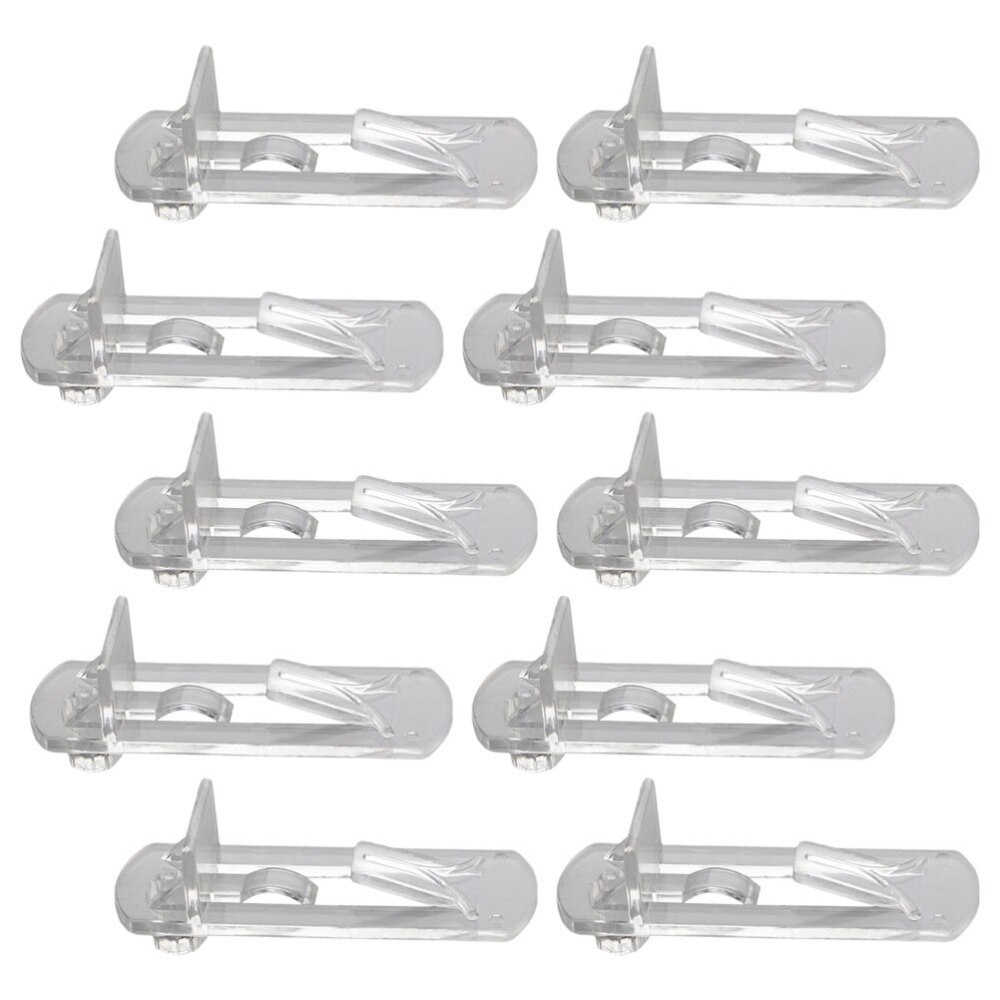30Pcs Meubels Vergrendeling Plank Pin Kast Plank Clips Plank Ondersteuning Pinnen