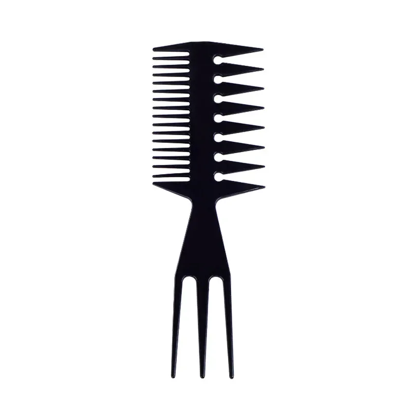 Regla para recortar el cabello DIY para hombres, guía para escote, cortes de pelo, diadema curvada, regla estiladora, peine de peluquero, herramientas para Barba, Herramienta de Peinado: Caqui oscuro
