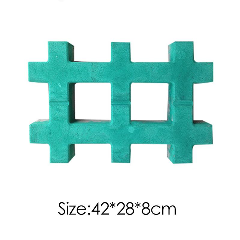 Molde de Camino de piedras para jardín, pavimentación de bloques de cemento, molde de hormigón, bricolaje, molde para construir pavimentos, Camino de piedras de jardín, moldes de hormigón: D