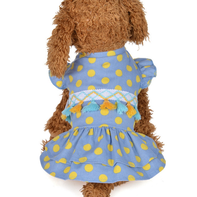 Summer Cat Dress Clothes for Cat Clothes Pet Cats Skirt Wedding Lady Cat Skirt Summer Style Princess Cute Kitty Skirt TF P1