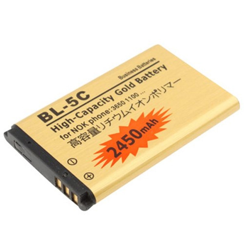 3,7 V de la batería del teléfono BL-5C BL5C BL 5C teléfono batería para reemplazar Nokia 2112, 2118, 2255, 2270, 2280, 2300, 2600, 2610, 3125, 3230