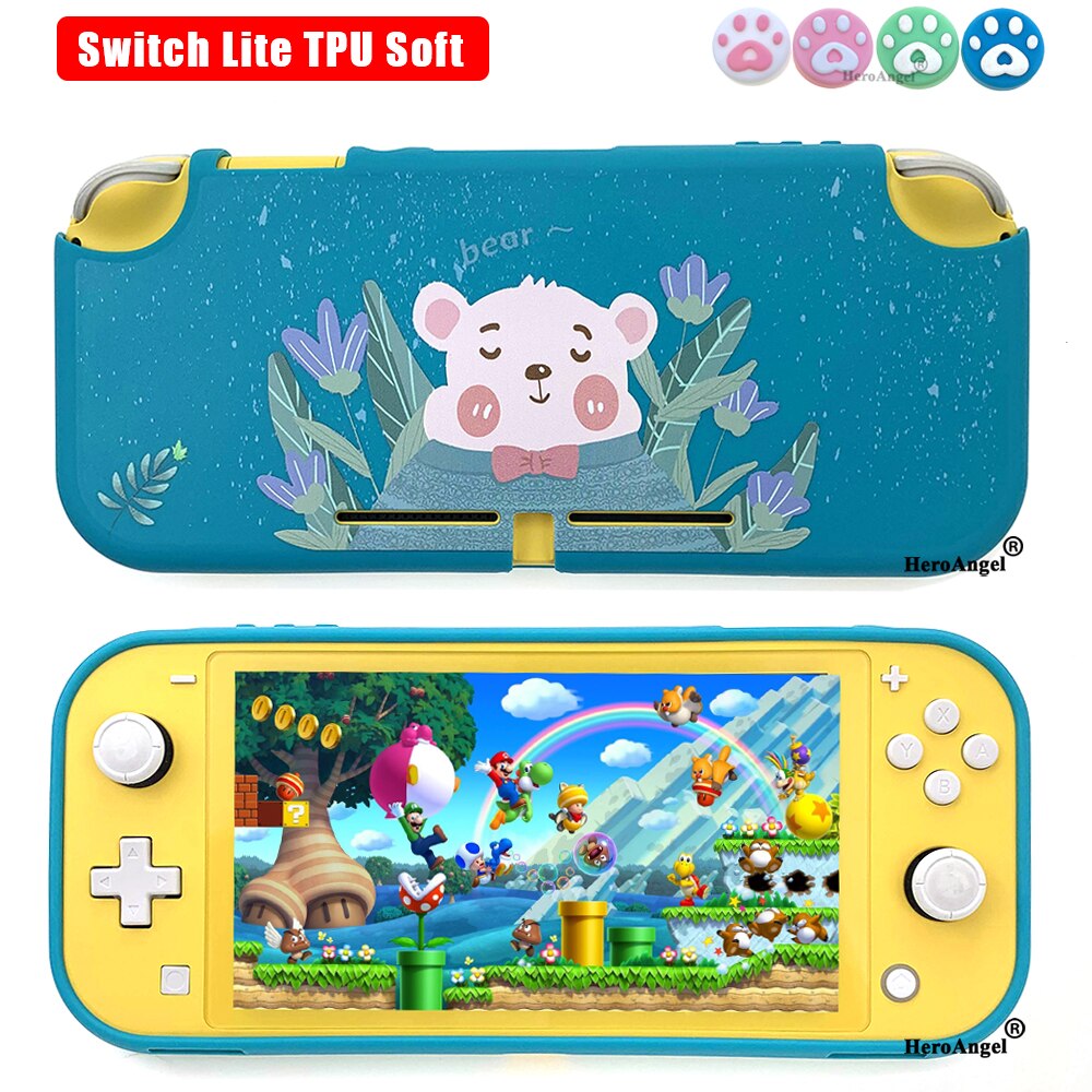 Case for Nintendo Switch Lite Soft Durable Protective Cover Case TPU Shells for Nintendoswitch Lite Console Accessories