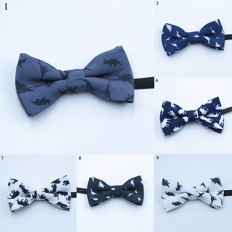 Children Man Polyester Bow Tie Kid Classical Bowties Lion Butterfly Party Pet Bowtie Ties