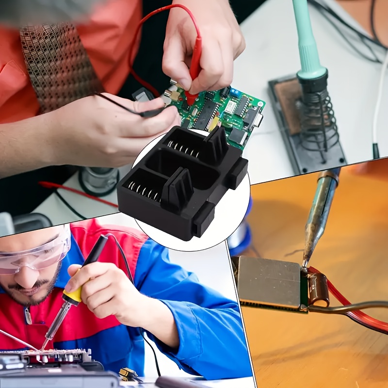 1pc Wire Soldering Clamp - Spring-Loaded, Lightweight & Adjustable Soldering Station, Ideal for Electronics Repair