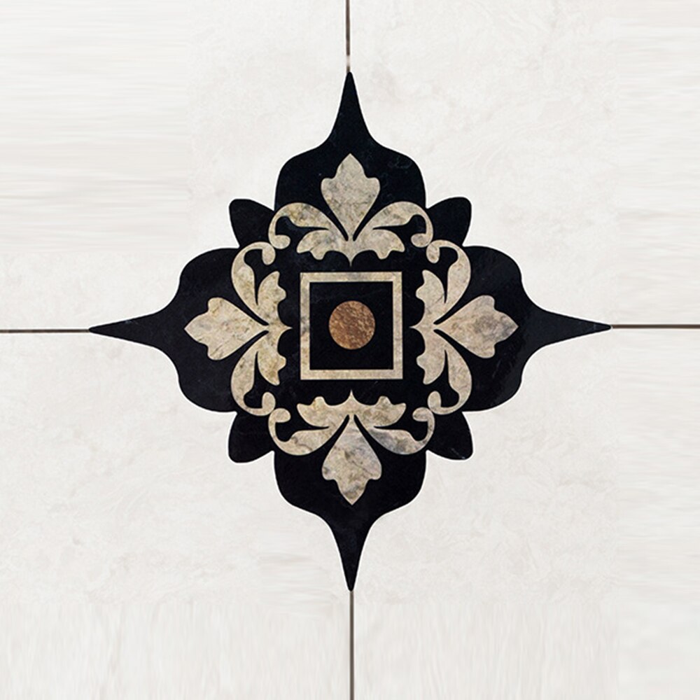 12pcs Diagonal Seam Stickers Butterfly Marble DIY Tile Sticker Waterproof Self-Adhesive Floor Sticker For Living Room Kitchen: D