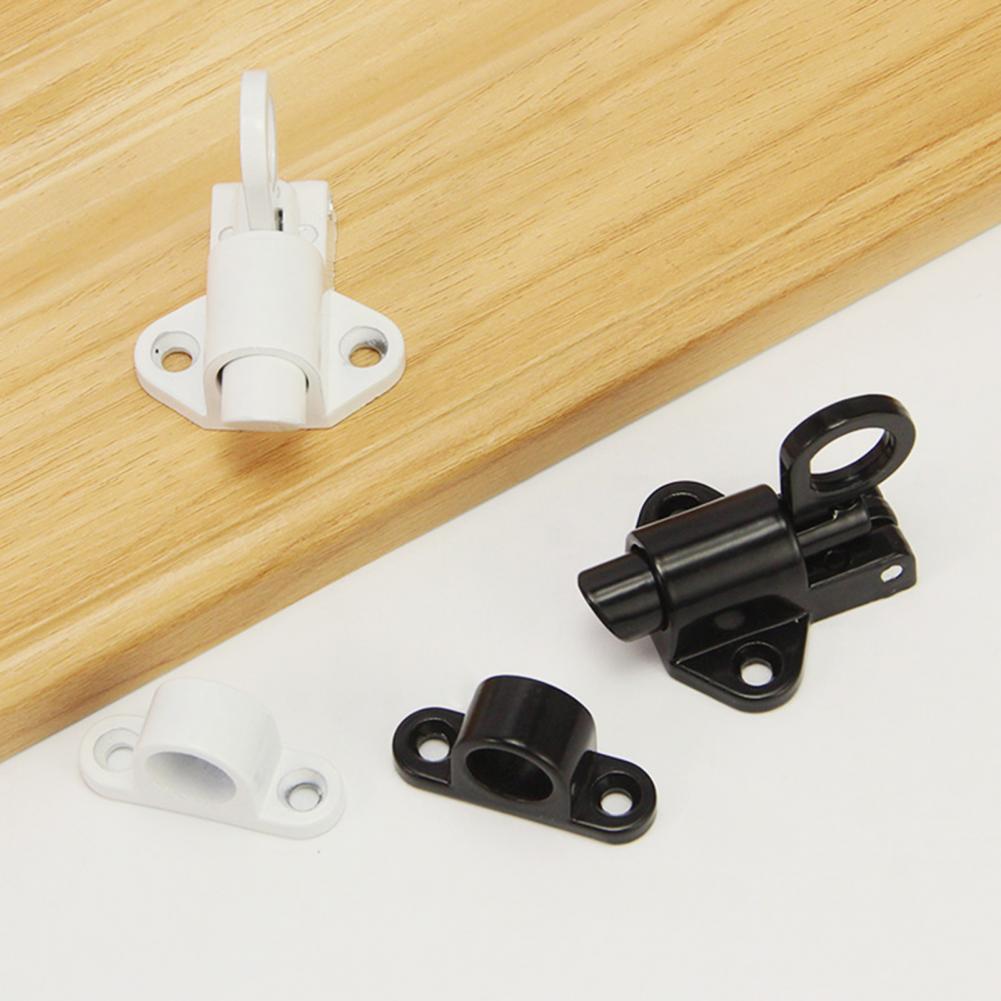 1 Set Bolt Lock Anti-rust Stable Portable Aluminum Alloy Sliding Door Window Lock for Home