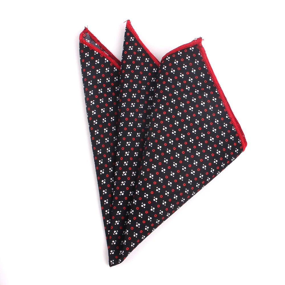 Costumes poche carré pour hommes femmes poitrine serviette Hanky messieurs Hankies hommes costume mouchoir géométrique coton poche serviette