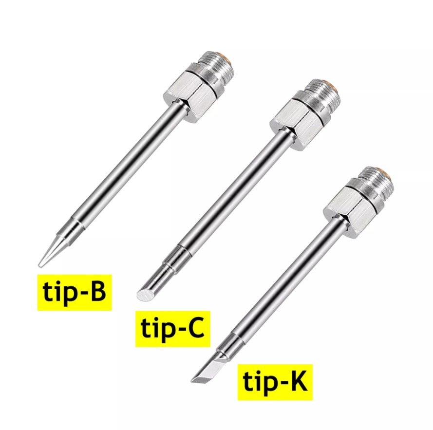 5V portable USB soldering iron wireless charging soldering iron soldering tool Android interface charging: 3pcs tips