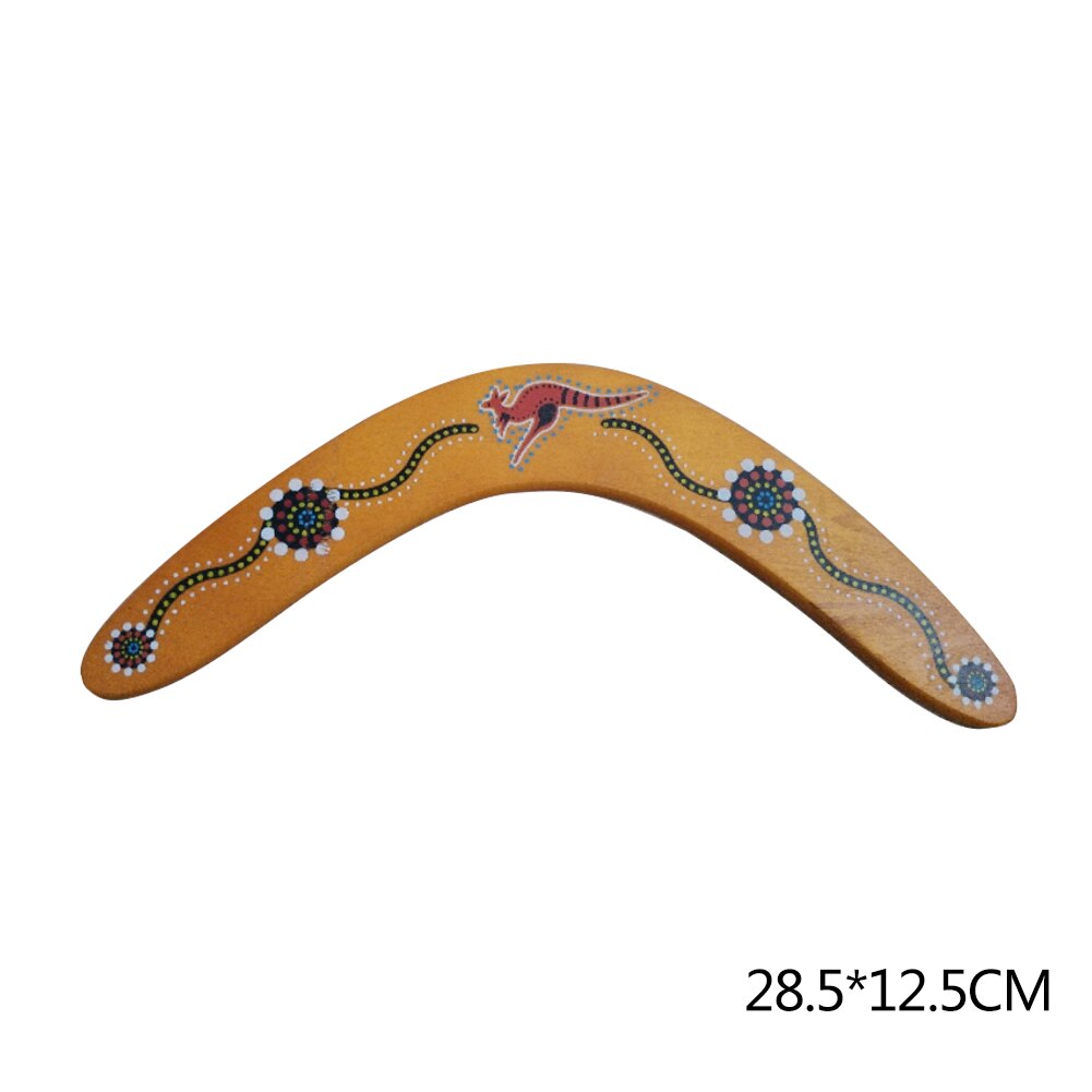 Houten Professionele Boomerang Outdoor Sport Ouder-kind Veiligheid Boomerang Dart Terug Educatief Speelgoed Voor Kinderen: S