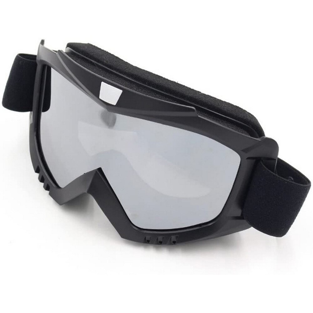 Motorcycle Helmet with Riding Goggles Glasses with Removable Face Mask,Detachable Fog-proof Warm Goggles Bicycle Motorcycle Caps