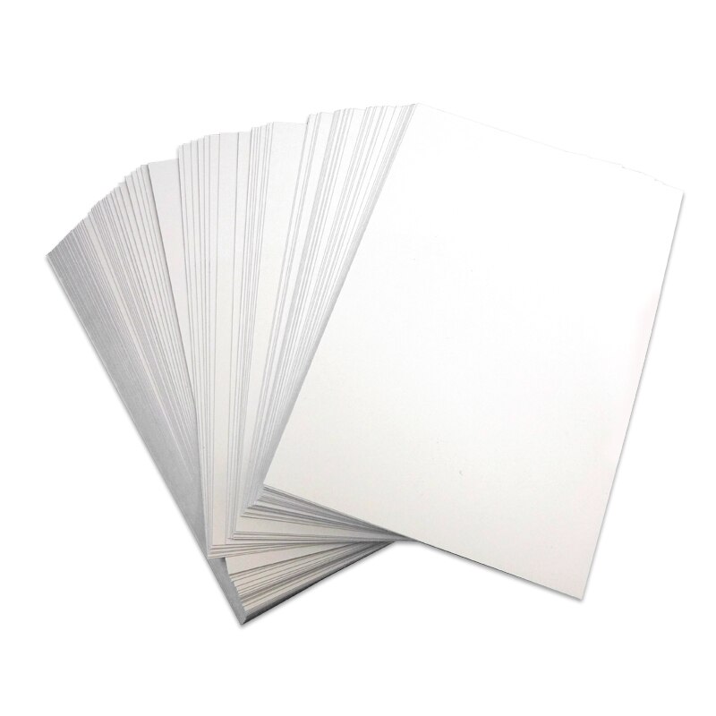 Fotopapir 3r 4r 5r a4 a6 100 ark til inkjet printer højglans fotografisk coated printpapir