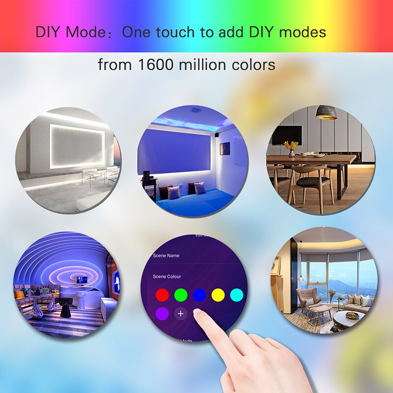 Smartsync Led Controller Smart WiFi LED RGBW RGB Light Light Music Sync Tim... – Vicedeal