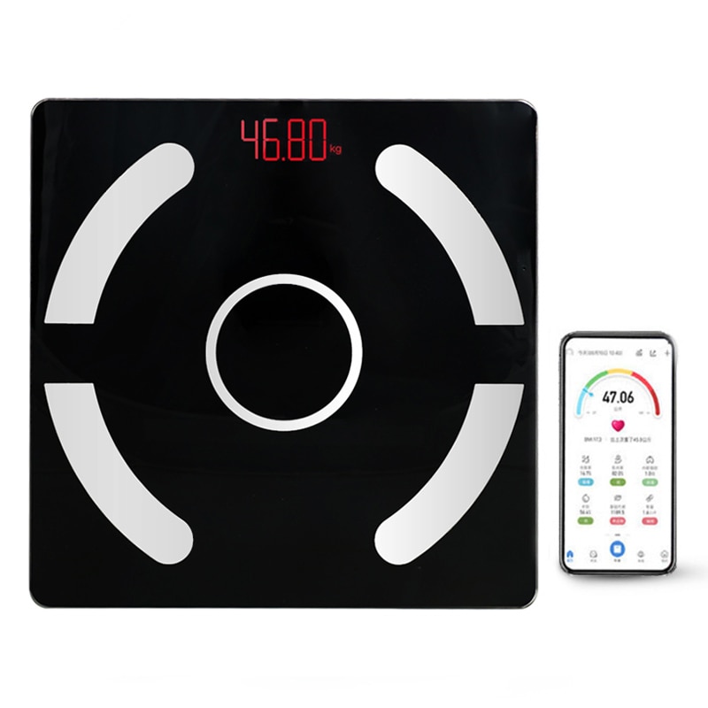 Bluetooth Bathroom Scales Smart Electronic ​Floor Scales BMI Body Fat Scale Body Weight Scale Balance Body Composition Analyzer