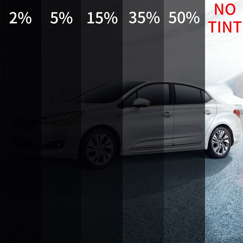 Sunice 10%VLT Black car window tint film UV Proof nano ceramic solar tint Heat control privacy protection car foils