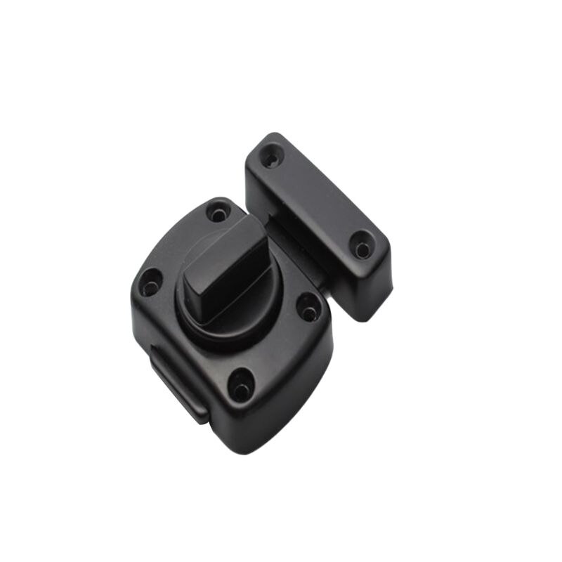 Zinc Alloy Door Gate Latch Rotate Security Sliding Door Lock Bolt with Screws
