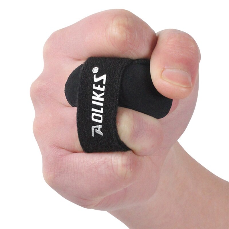 Sports Finger Guard Wrap Basketball Volleyball Football Protection Finger Joint Sleeve Compression Finger Split Protector Guard