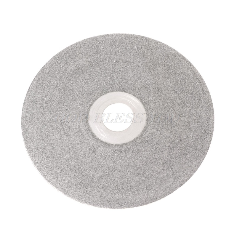 4" 100mm 80-2000# Diamond Coated Flat Lap Wheel Lapidary Polishing Grinding Disc