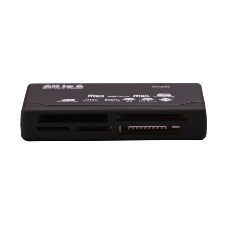 Tout en un 1 USB 2.0 lecteur de carte SD XD MMC MS Duo CF carte SDHC TF MicroSD M2 OTG adaptateur carte graveur pour ordinateur portable