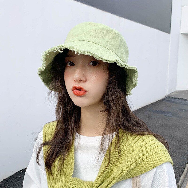 Gorros de cubo para mujer, sombrero de cubo Harajuku, sombrero de pesca al aire libre Panamá, gorra de Hip Hop para hombre, sombrero de verano para pescador para mujer