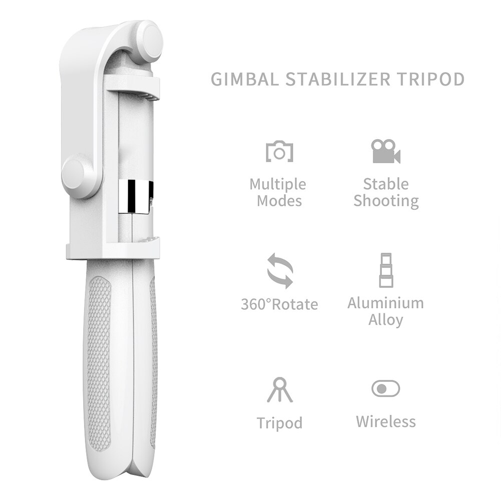 Opvouwbaar Bluetooth Mini Selfiestick L01 Telescopische Folding Bluetooth 4.0 Selfie Stick Voor 4.0-6.2 Inch Smartphones