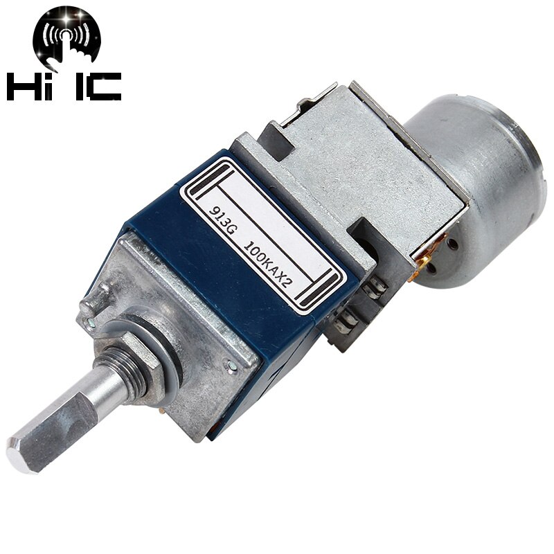 1Pcs Japan Alps Remote Volume Geluid Stereo Motor RK27 Dubbele Potentiometer 5KA 10KA 50KA 100KA