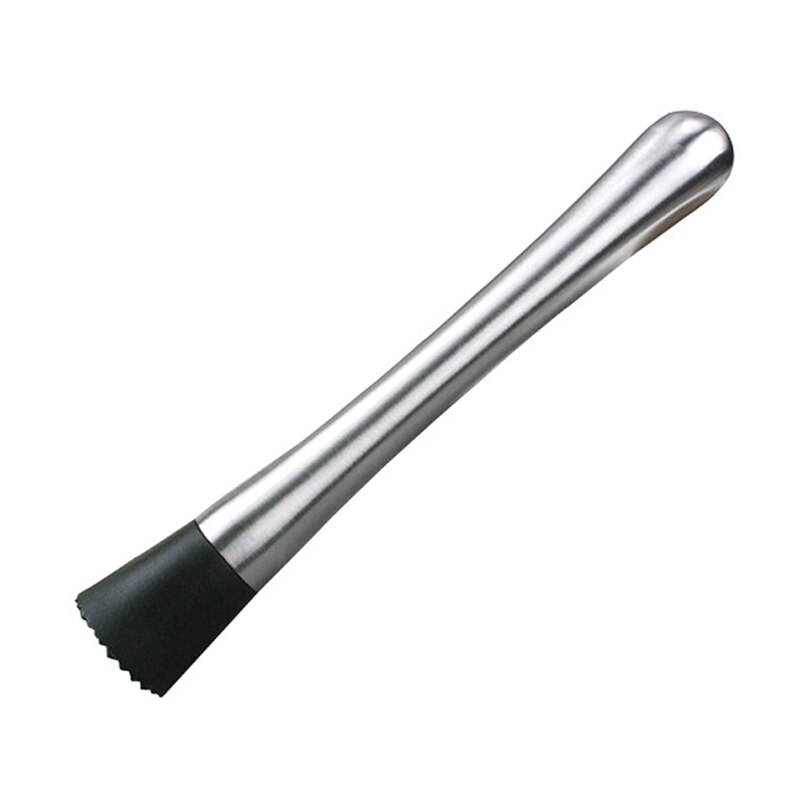 Stainless Steel Wine Mixing Stick Cocktail Muddler Shaker with Crushing Hammer DIY Drink Fruit Muddler Crushed Ice Barware Tool