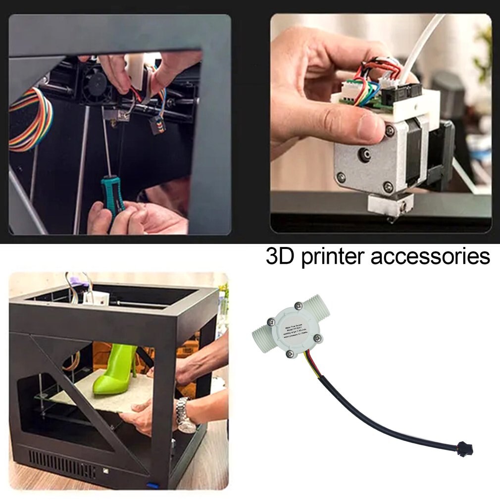 Waters Flow Hall Sensor Switch Flow Meter Flowmeter Counter Waters Flow Sensor High Precision Liquid Flow Meter