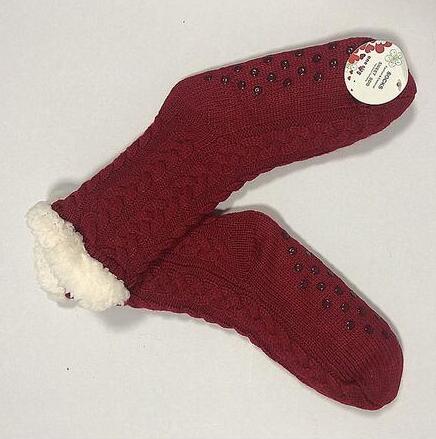 Hoodie Sweatshirt Voor Vrouwen Oversize Hoody Sweatshirt Deken Sherpa Jassen Comfy Trui Kerst Sudadera Mujer: red socks