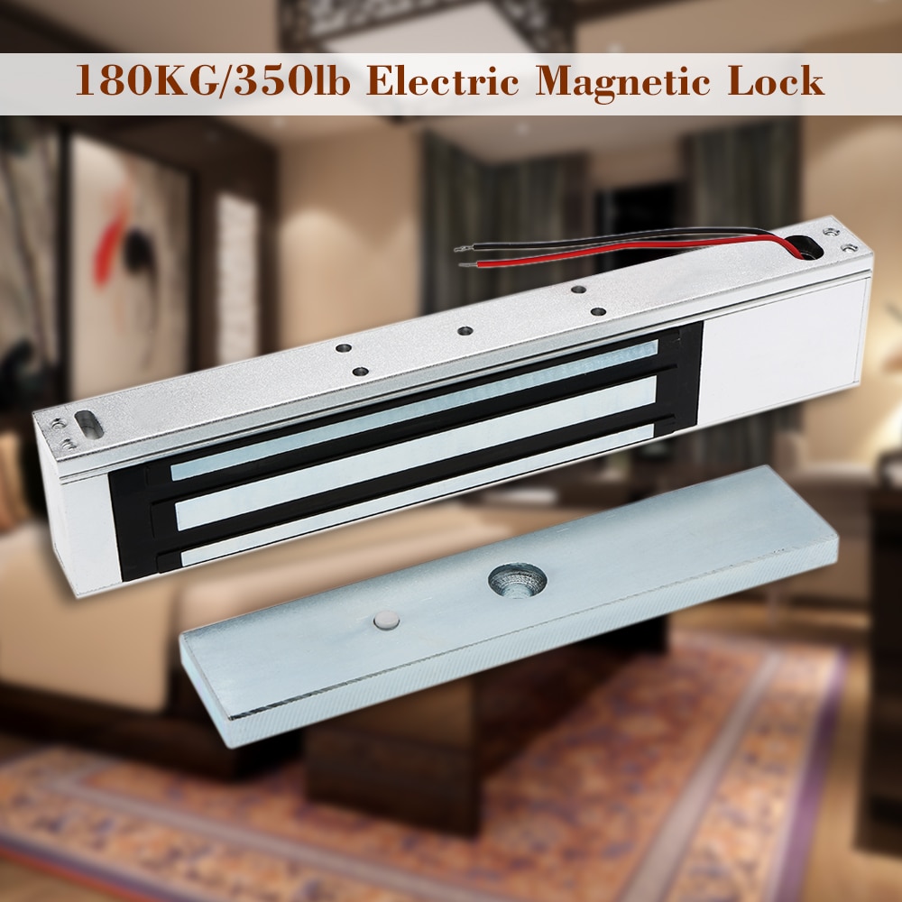 Access Control Electric Magnetic Door Lock 180KG 12V Electric Lock Holding Force