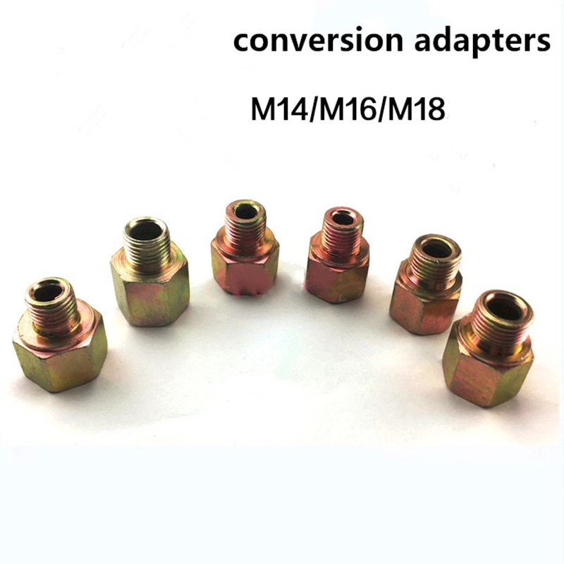 ! Tubing conversion joints, high-pressure tubing conversion interface, test-tubing adapter