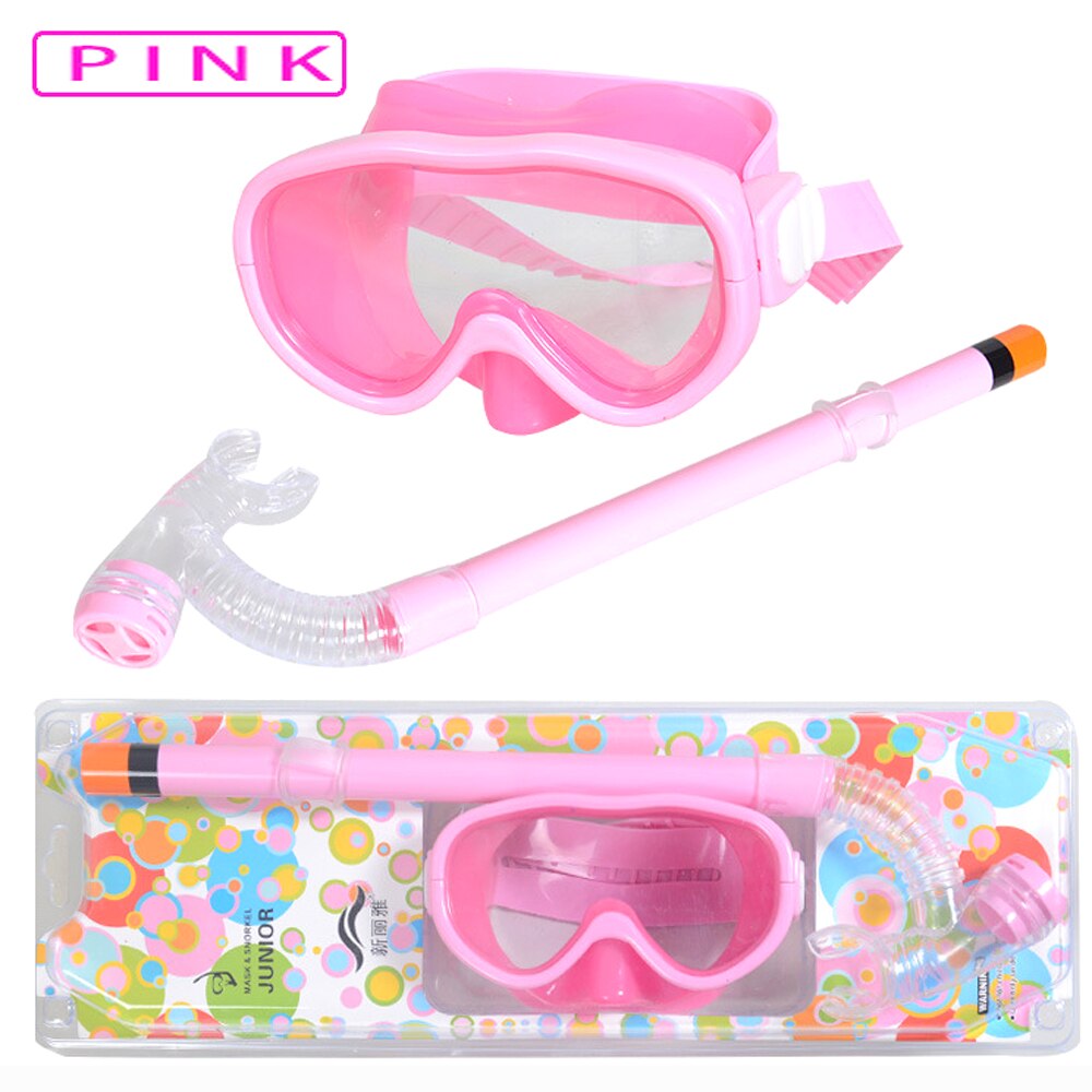 Kids Dry Snorkeling Swimming Diving Snorkel Goggles Set for Boy Girl Semi Summer Swim Diving Scuba Mask Diving Equipment