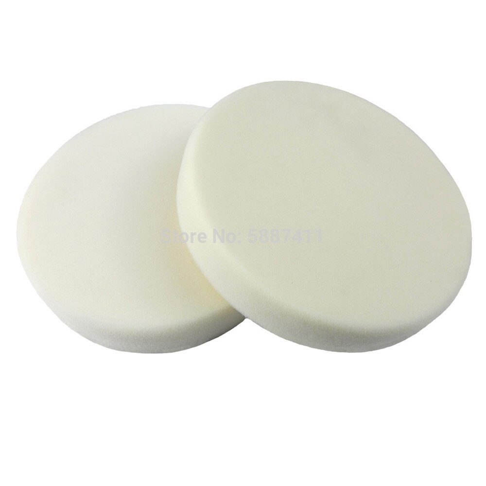 200MM White Car Waxer and Polisher Sponge Foam Pad