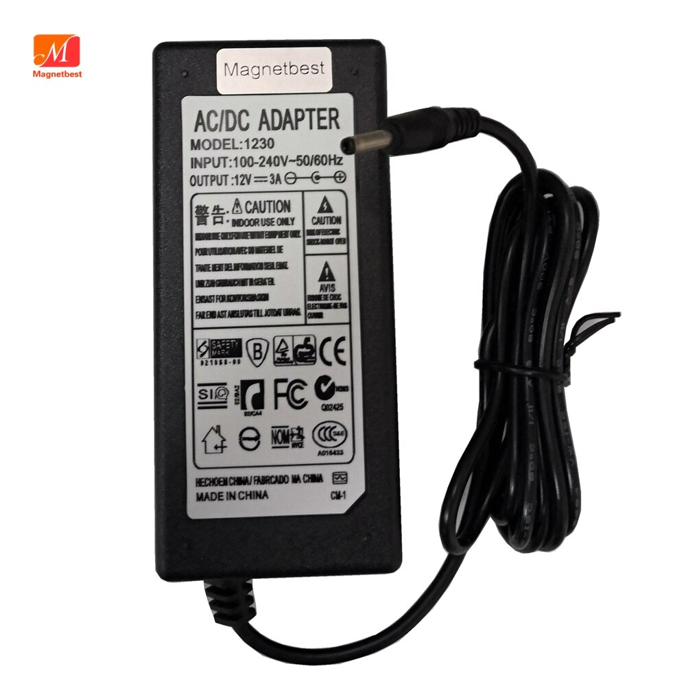 12V 3A AC DC Power Adapter Charger For Voyo VBook V3 pro ultrabook 12V 3A 36W With EU / US Power Cord