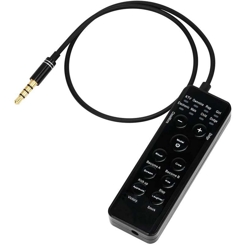 Auriculares cambiadores de voz, auriculares cantantes, para Tik Tok/ Living/Karaoke/niños/teléfono/iPad/ordenador/ancla