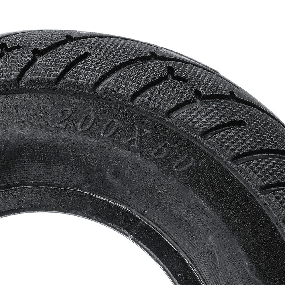 8''x2'' Scooter Tubeless Solid Tyre No Flats Tire E100 E150 E175 E200 200x50mm Tyre Inflation Electric Vehicle Scooter Tyre