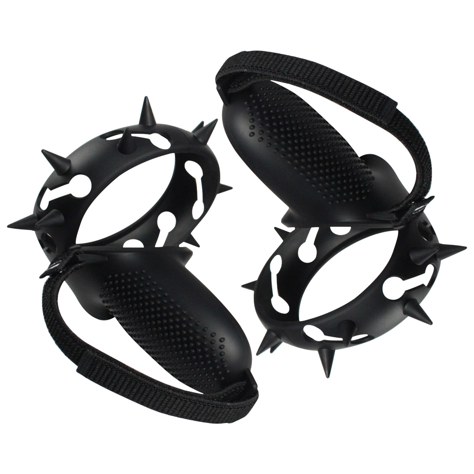 VR Accessories Protective Cover For Oculus Quest 2 VR Touch Controller Case With Knuckle Strap Handle Grip For Oculus Quest 2: 03