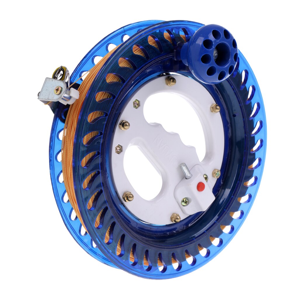 Fishing Reel with 450m String with Lock Winding Machine Kite Reel Winder