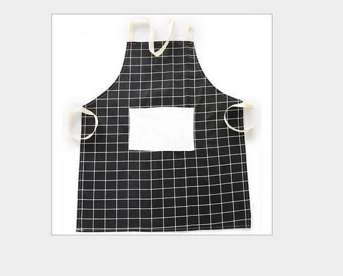 DILLMAN Keuken Koken Verstelbare Schorten - Mannen Vrouwen Bib Zachte Chef Strepen Schort met 2 Zakken