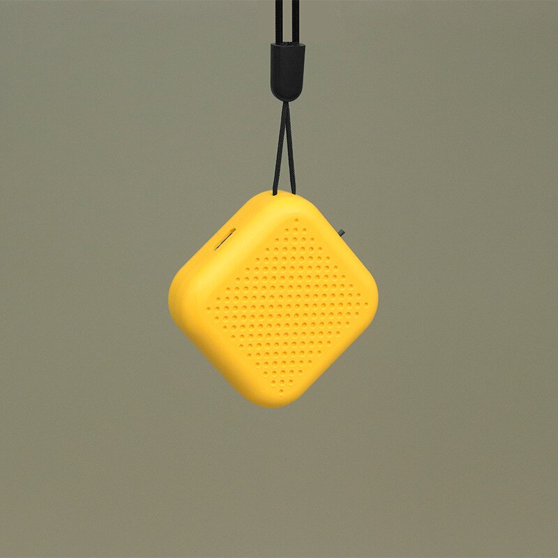 Draagbare Luchtreiniger Ketting Mini Wearable Luchtverfrisser Persoonlijke Opknoping Ionisator Negatieve Ionen Voor PM2.5 Formaldehyde Rook: yellow