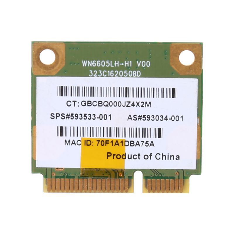 Drahtlose Wifi Karte 802,11 B/G/N Mini 593533-001 593034-001 für HP CQ42 G42 g62 G72 4520 S 4720 S 4325 S CQ56 RT8191SE
