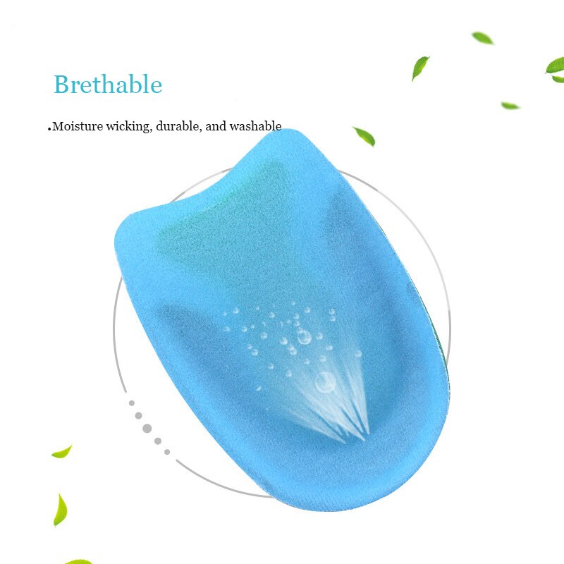 Silikonigeeli kantakupit kantapään kannuksiin plantaarinen fasciitis nilkkakipu kantapää tyyny kengän sisäosat pohjallinen pehmuste